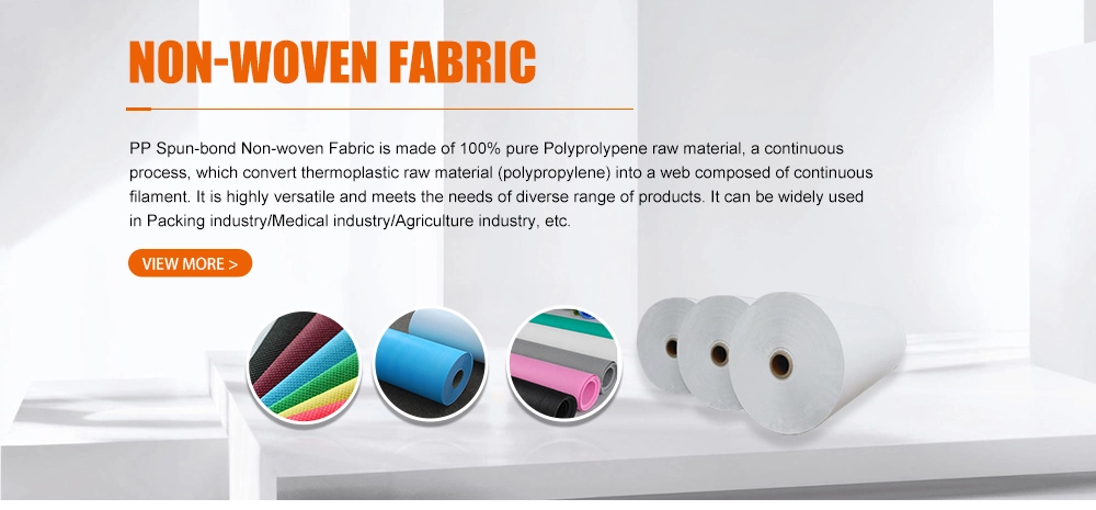 Polypropylene Spunbond Non Woven Fabric Rolls with 100% Polypropylene