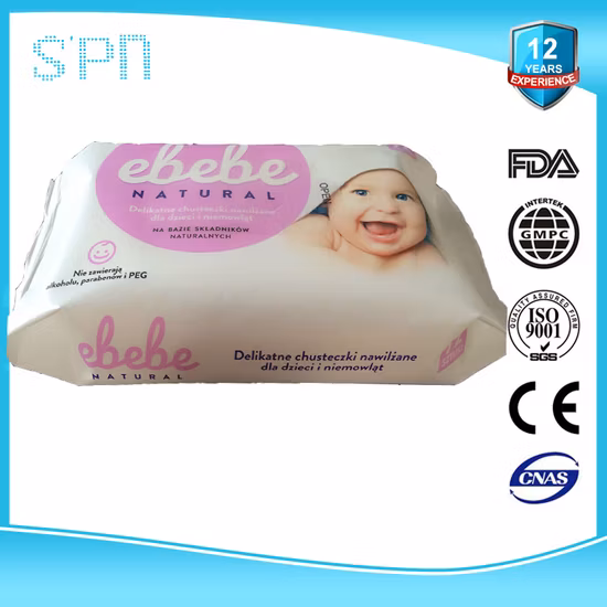 Специальные нетканые материалы Дорожный пакет лучшего качества Doypack Дезинфицирующий мягкий влажный безалкогольный дорожный пакет Нетканый материал из спанлейса для детских салфеток